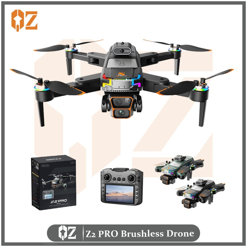 Dron Z2 PRO con Mando y Pantalla — Doble Cámara HD y Larga Autonomía